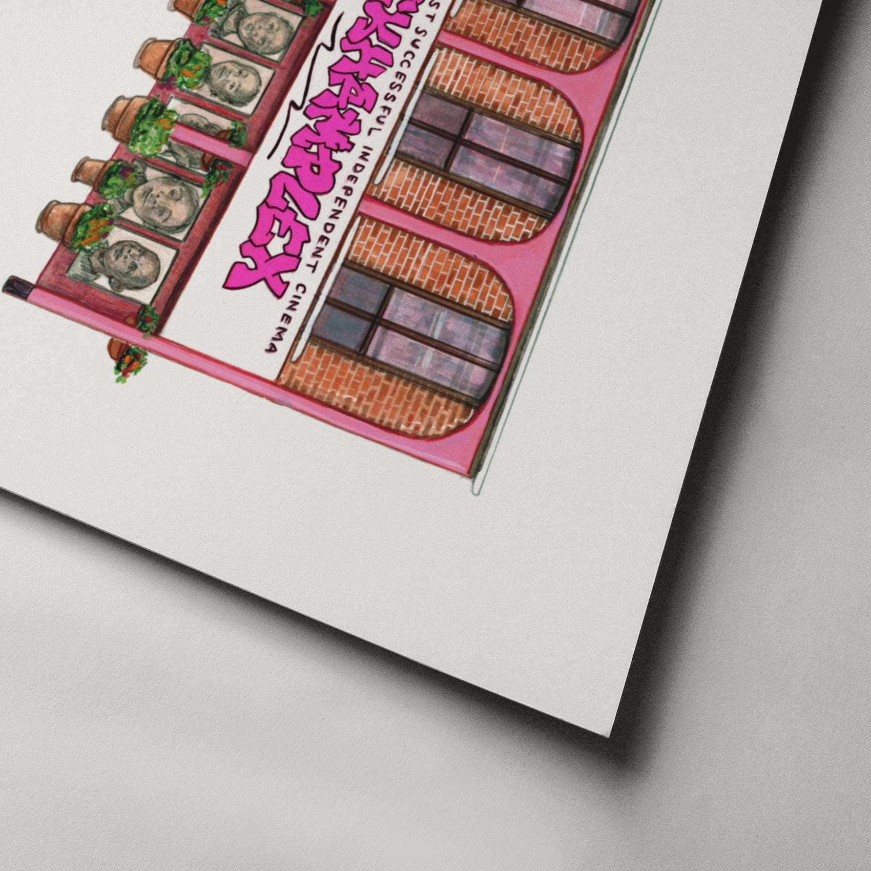 Peckhamplex Cinema Art Print – Peckham, South London - Camberwell Designs