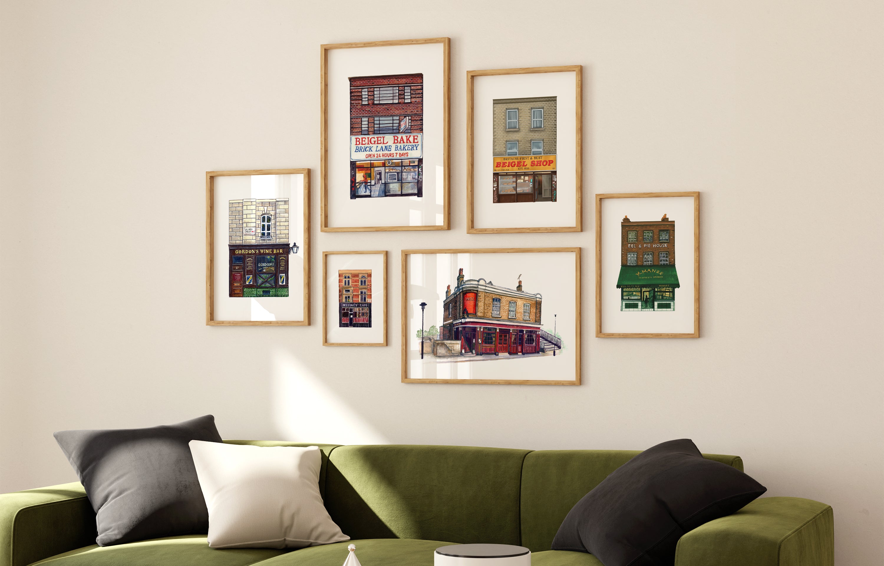 GALLERY WALL CAMBERWELL DESIGNS art prints