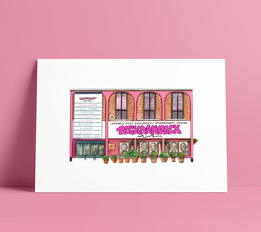 Peckhamplex Cinema Art Print – Peckham, South London - Camberwell Designs