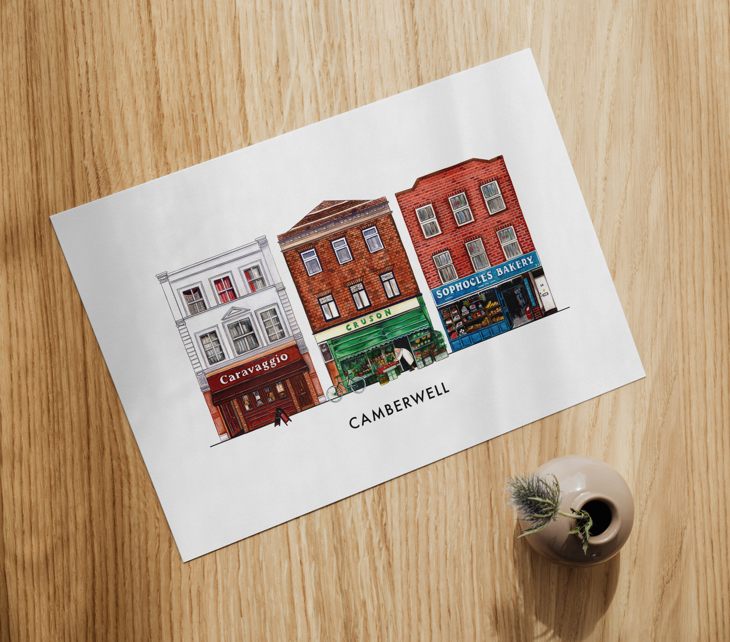Camberwell Classics Art Print – South London Collection - Camberwell Designs