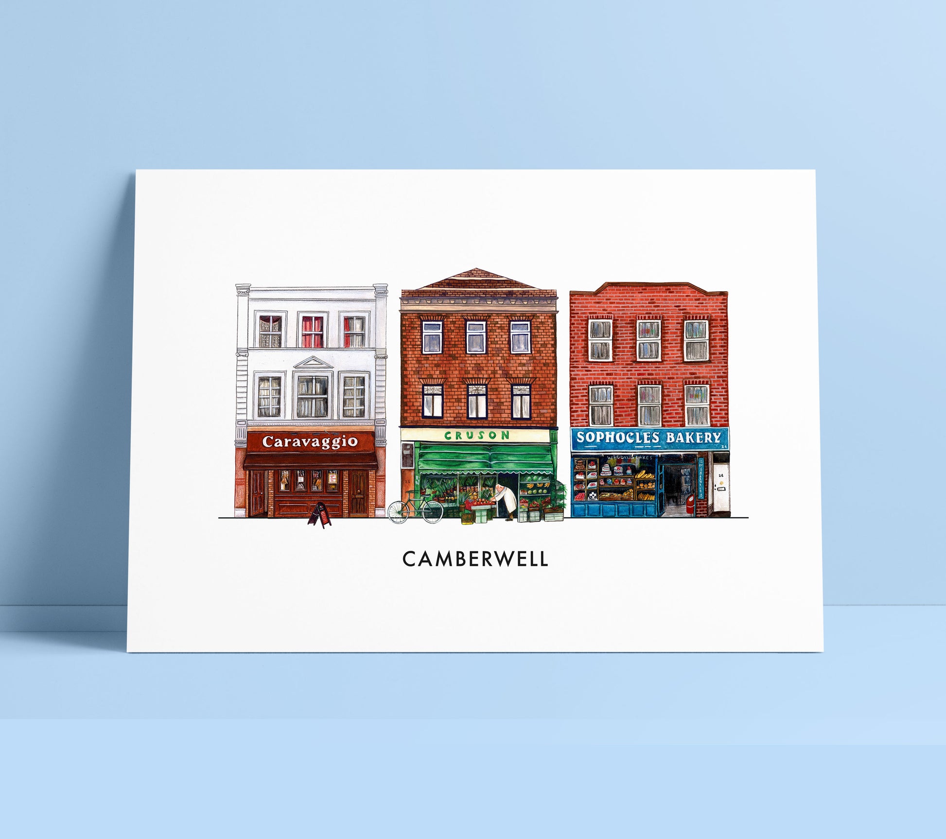 Camberwell Classics Art Print – South London Collection - Camberwell Designs