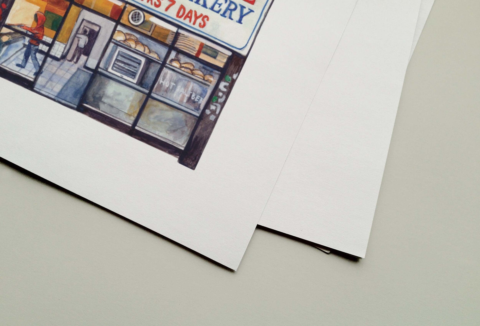 Beigel Bake Bakery Art Print, Brick Lane, East London