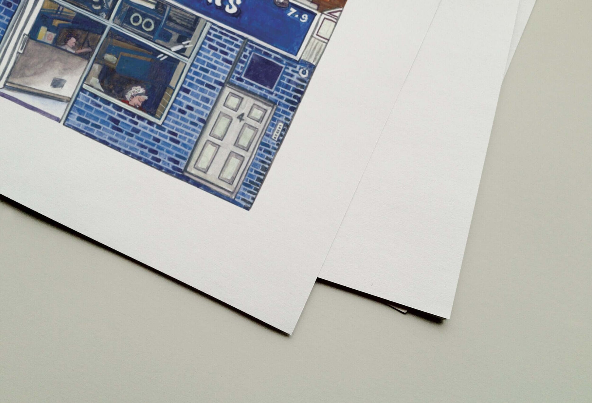 Arment's Pie and Mash Shop Art Print, South London