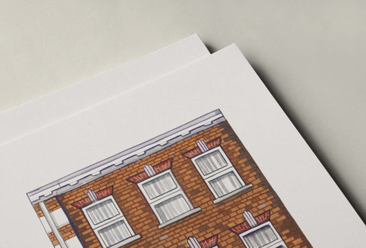 Arment's Pie and Mash Shop Art Print, South London