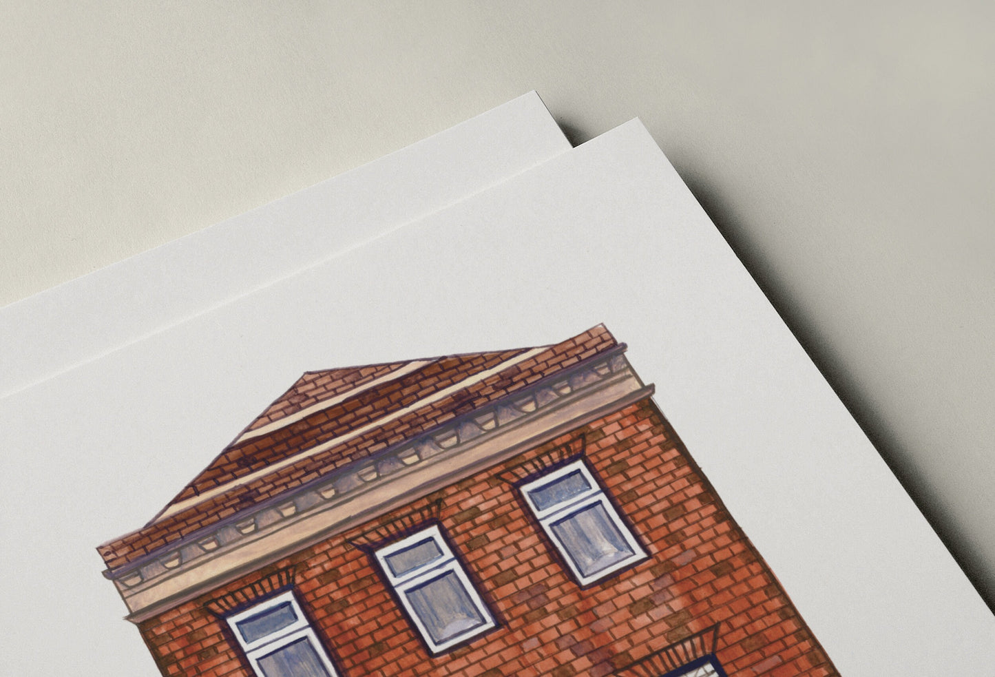 Cruson Grocery Shop Art Print, Camberwell South London