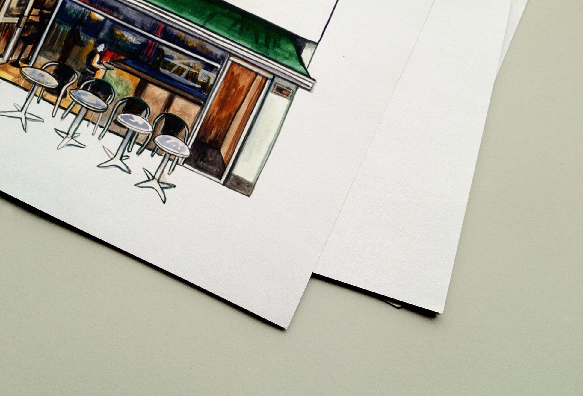 Bar Italia Art Print, Soho West End London