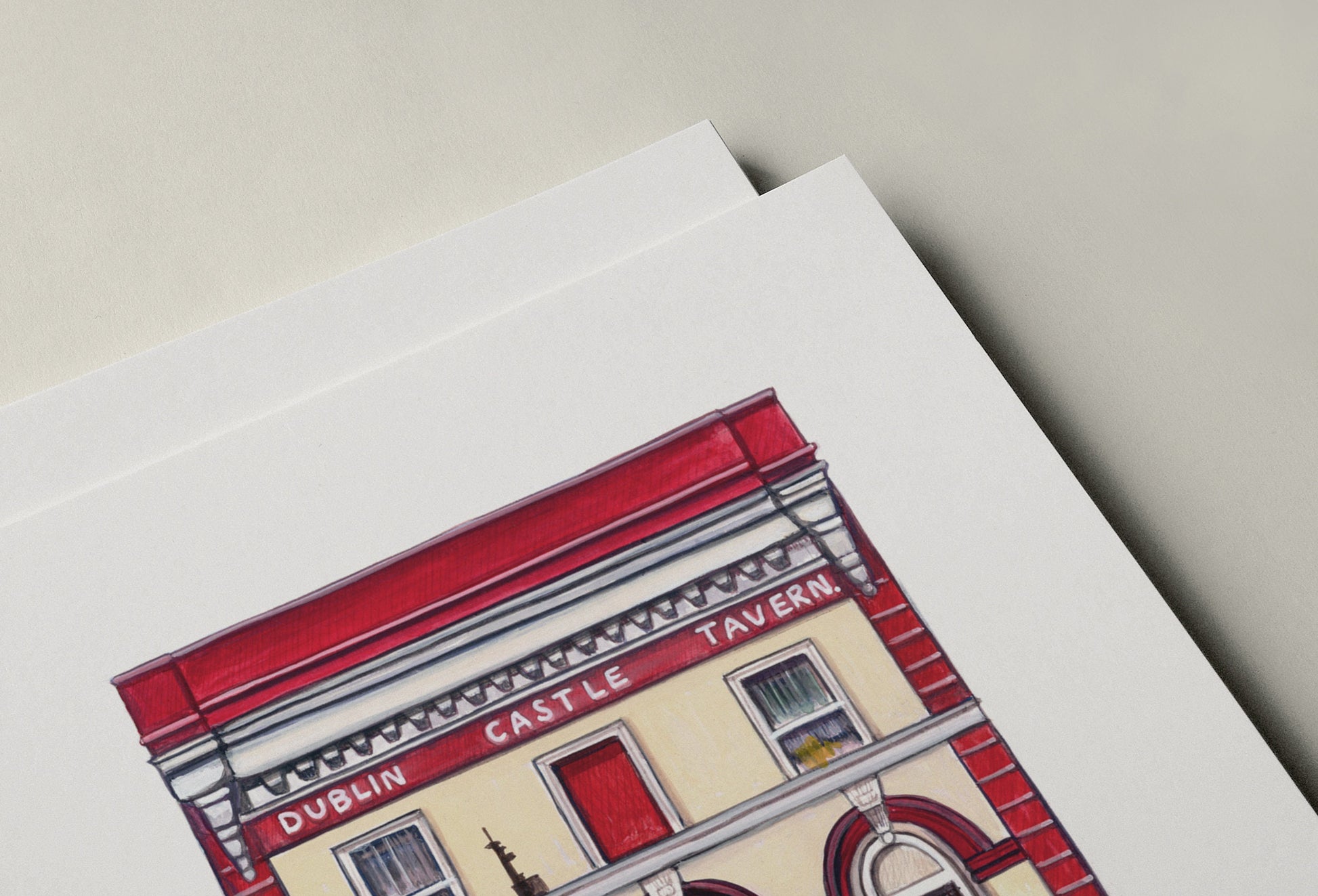 Dublin Castle Pub and Gig venue Art Print, Camden North London