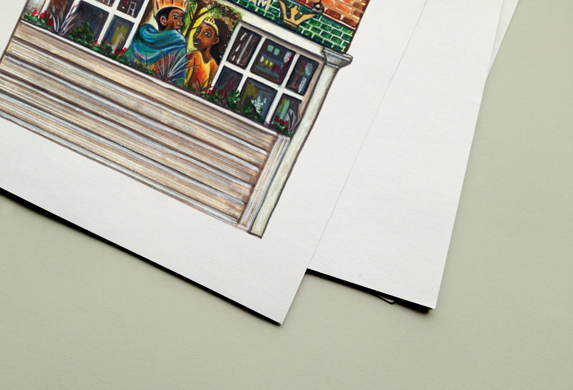 The Prince of Peckham Pub, South London pub print