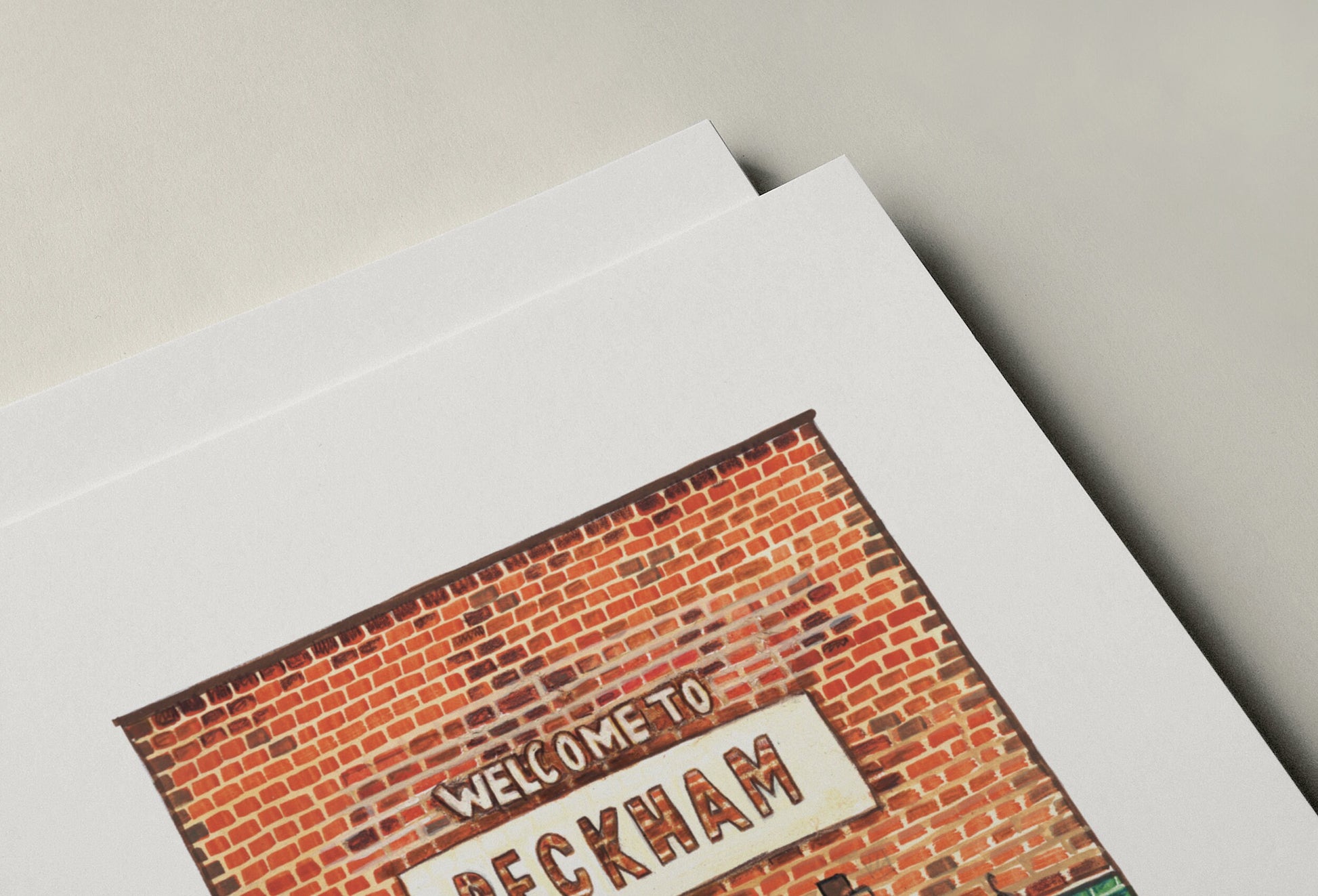 The Prince of Peckham Pub, South London pub print