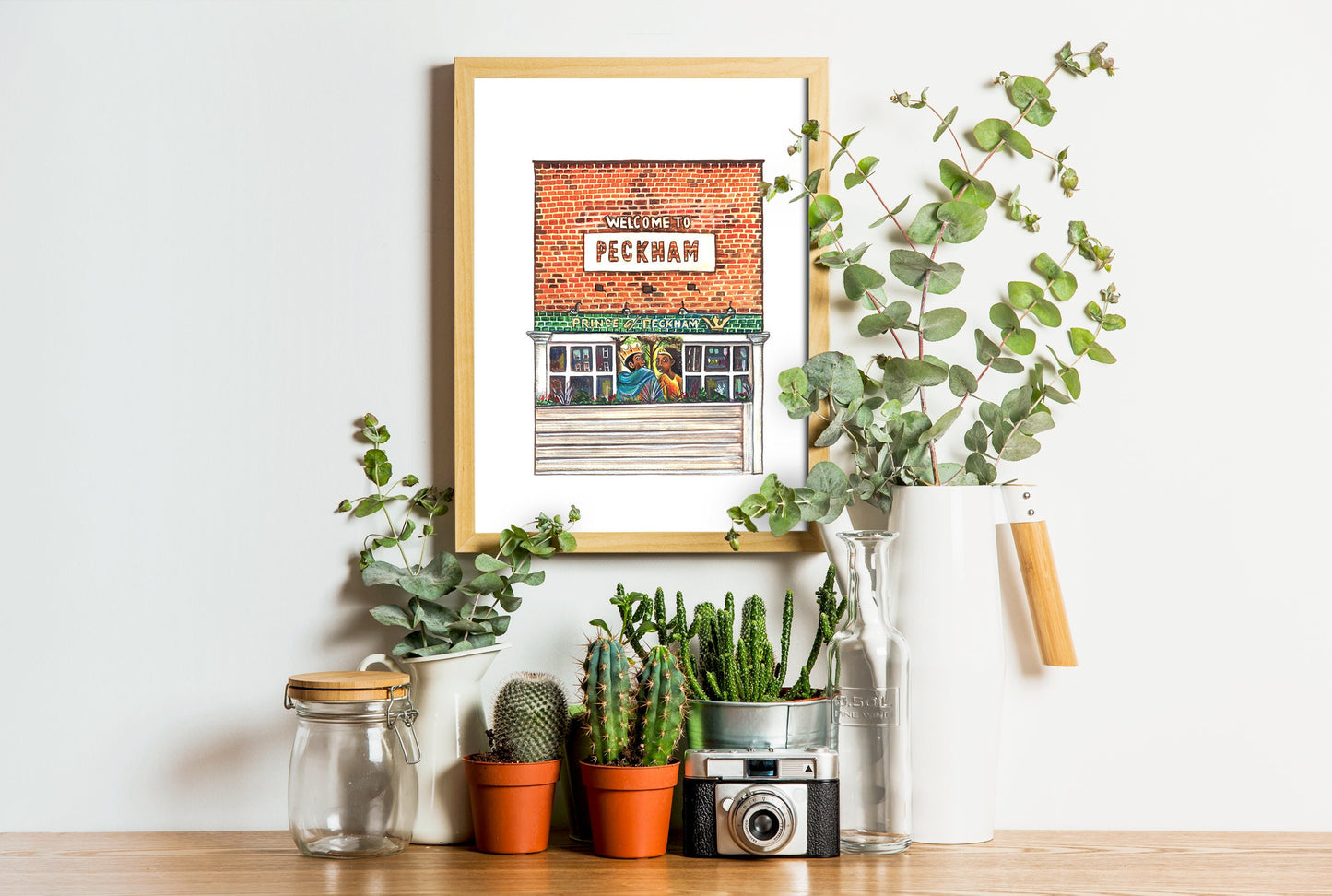 The Prince of Peckham Pub, South London pub print