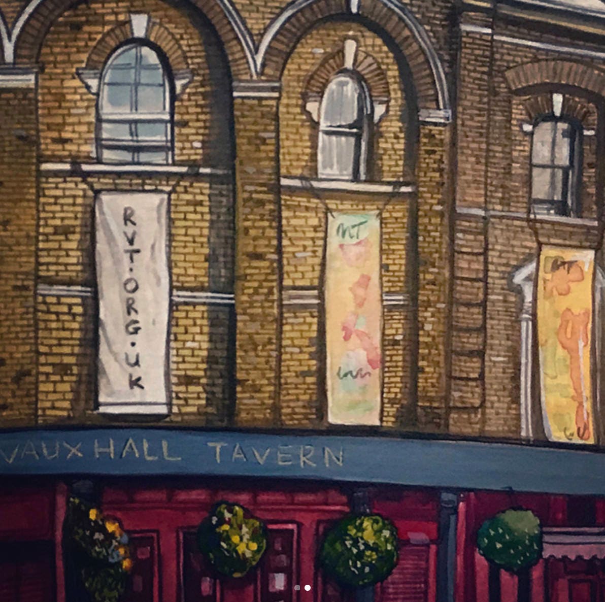 The Royal Vauxhall Tavern Art Print, Vauxhall, London