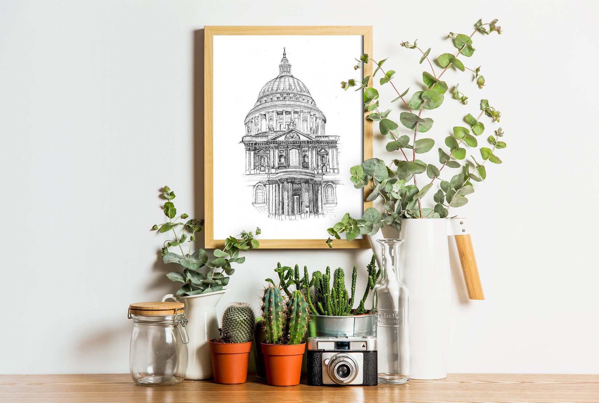 St Pauls Cathedral Art Print, London