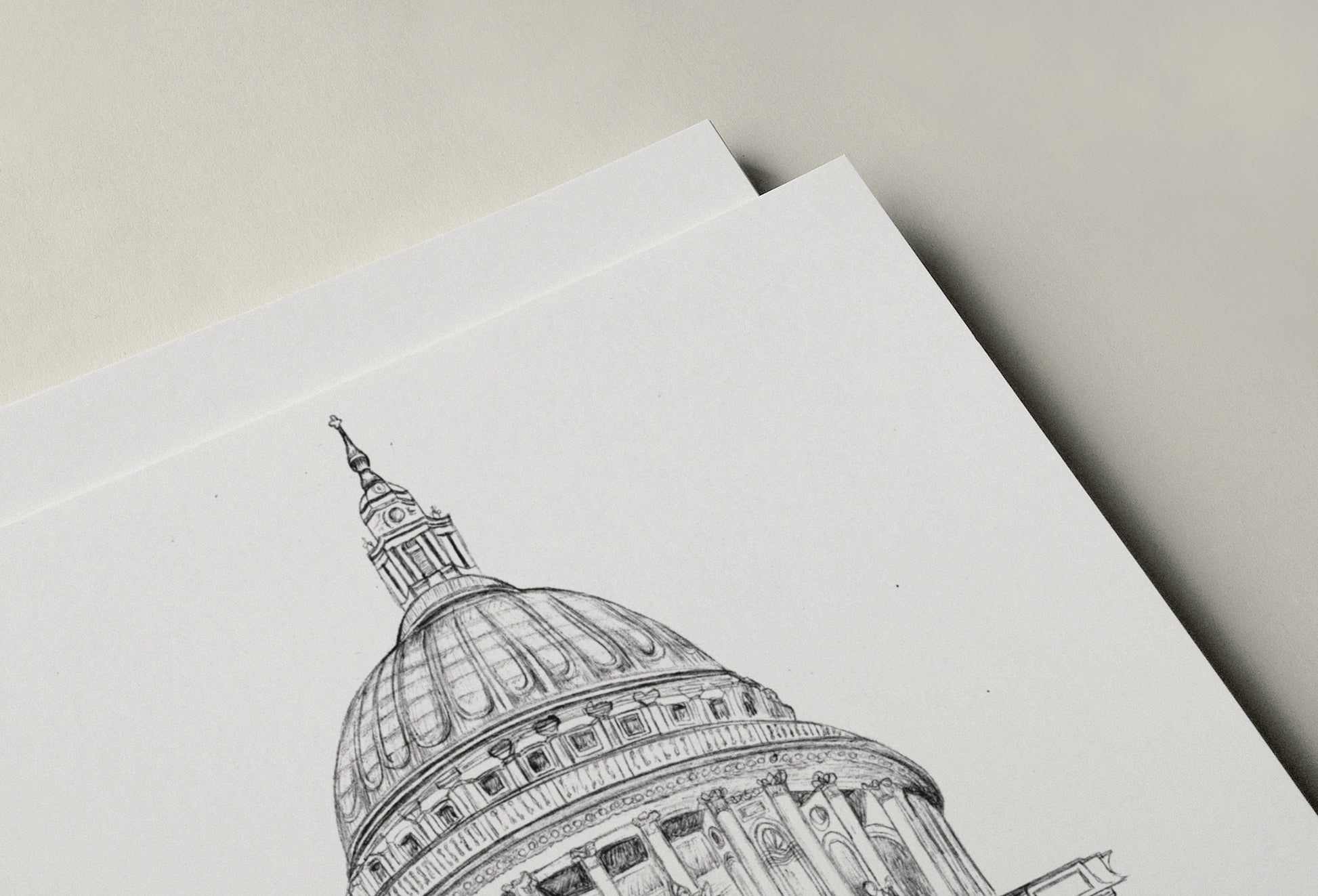 St Pauls Cathedral Art Print, London