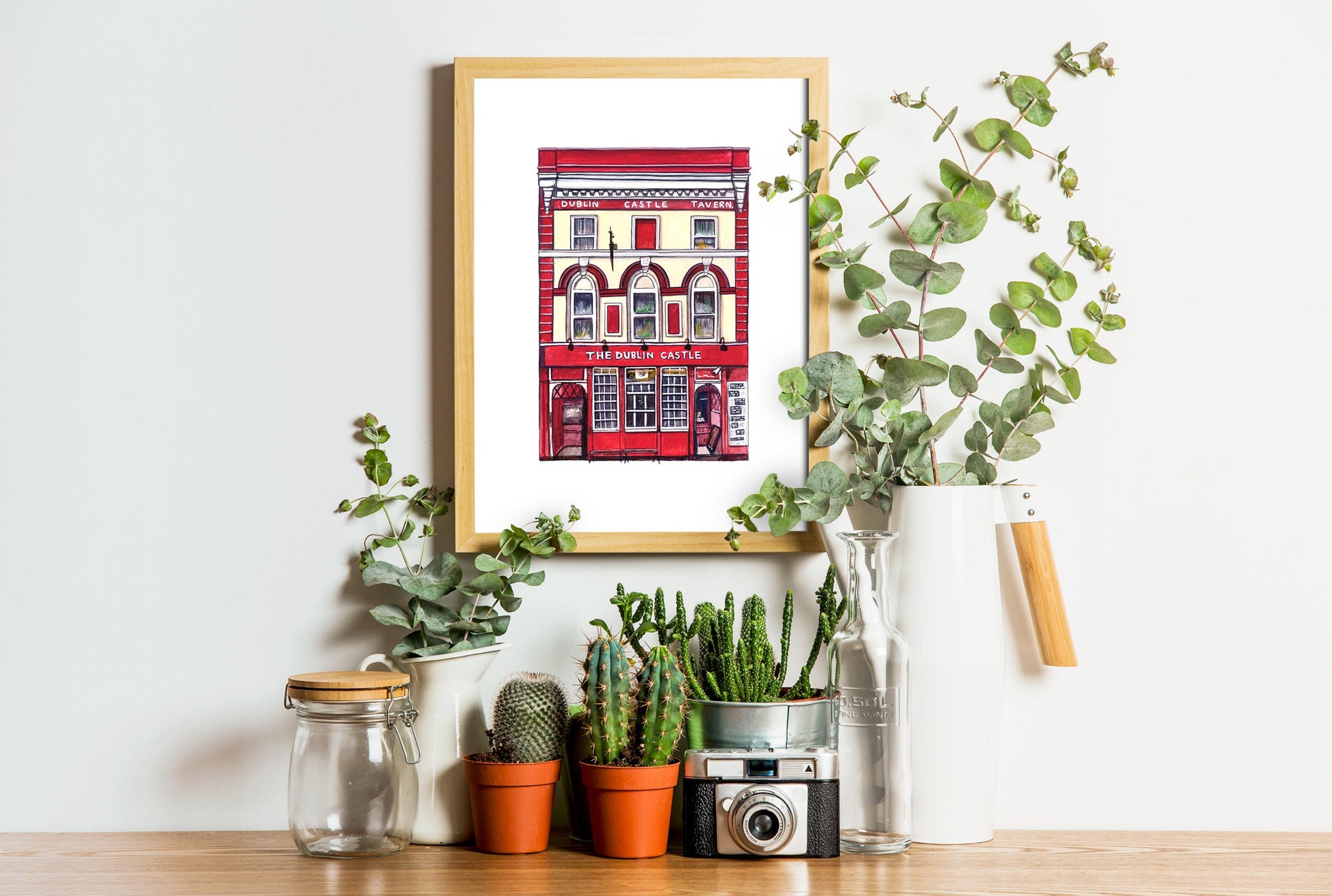 Dublin Castle Pub and Gig venue Art Print, Camden North London